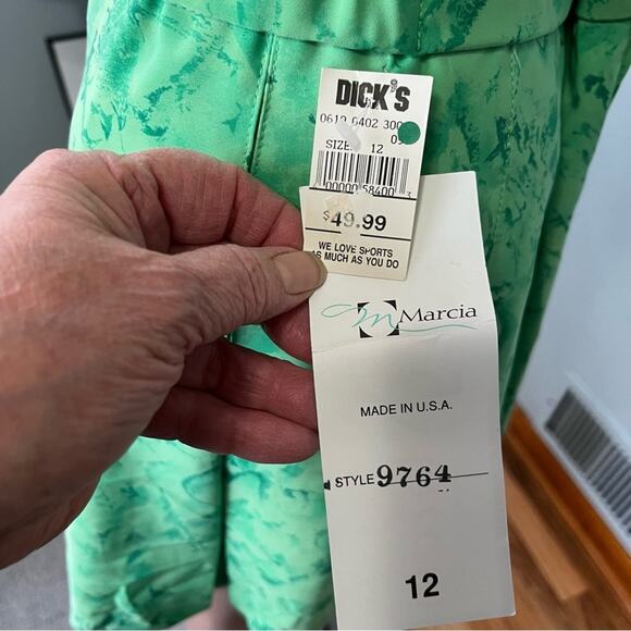 Marcia Pleated Activewear Skirt 12 New With Tags Tennis Pickleball Moisture Wick - Picture 4 of 4